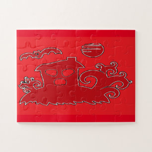 Rotspuckhaus Puzzle