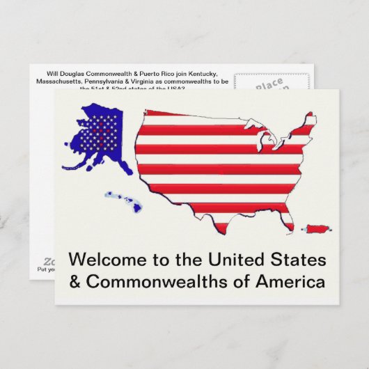 Rotsternkreuzung Postkarte (Vorne/Hinten)