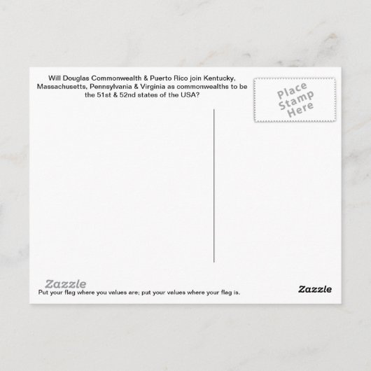 Rotsternkreuzung Postkarte (Rückseite)