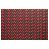 Rotstrahlsymbol Stoff (Fat Quarter (45,7 x 55,9 cm))