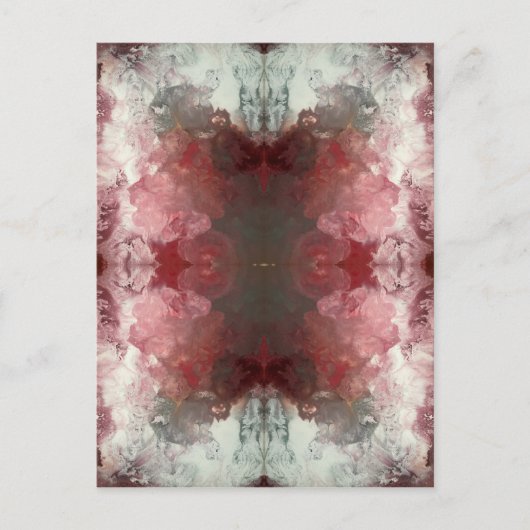 Rotstrommuster Postkarte (Vorderseite)