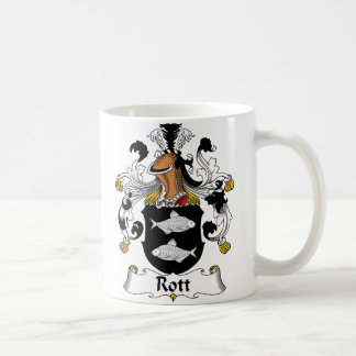 Rott Familienwappen Kaffeetasse