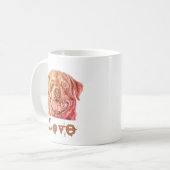 Rott Liebe Kaffeetasse (Vorderseite Links)