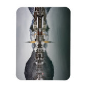 Rottach-Egern im Tegernsee, Bayern im Winter Magnet (Vertikal)