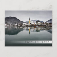 Rottach-Egern im Tegernsee, Bayern im Winter