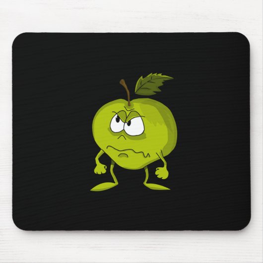 Rotte Apfelmuse ! Mousepad (Vorne)