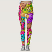 Rotten Desserts Leggings (Vorderseite)