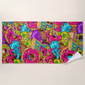 Rotten Desserts Strandtuch (Vorderseite)