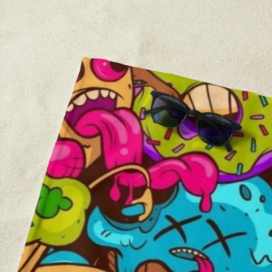 Rotten Desserts Strandtuch (Beispiel)