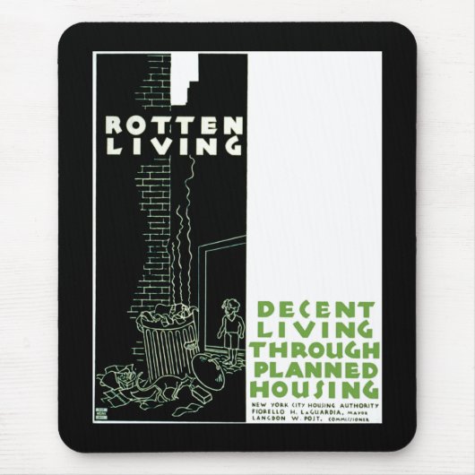 Rotten Living Mousepad (Vorne)