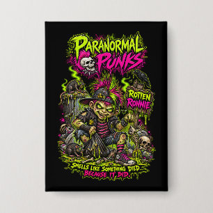Rotten Ronnie – Paranormale Punks Button