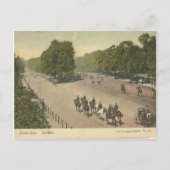 Rotten Row London Vintage Postage. Postkarte (Vorderseite)