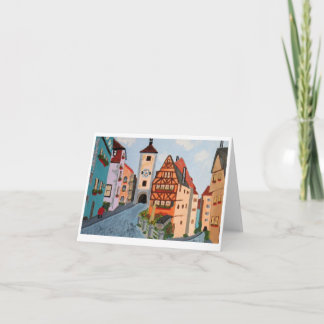 Rottenburg Notecard Karte