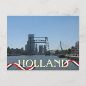 Rotterdam Bridges Holland Postcard Postkarte (Vorderseite)