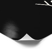 Rotterdam City Netherlands Skyline Vintag Poster (Ecke)