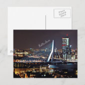 Rotterdam City Postkarte (Vorne/Hinten)