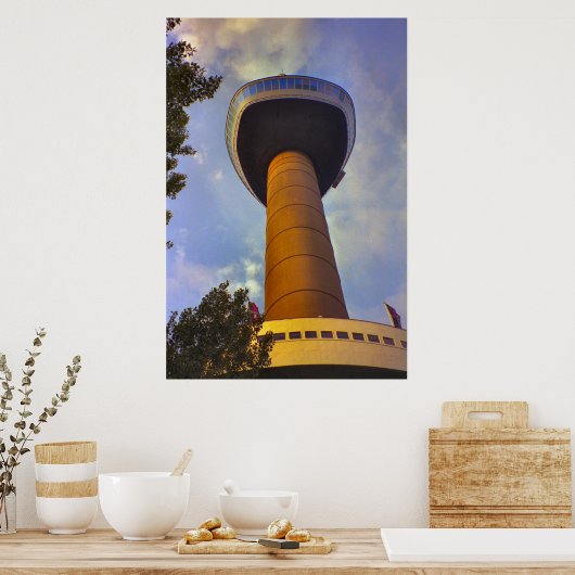 Rotterdam, Euromast Poster (Küche)