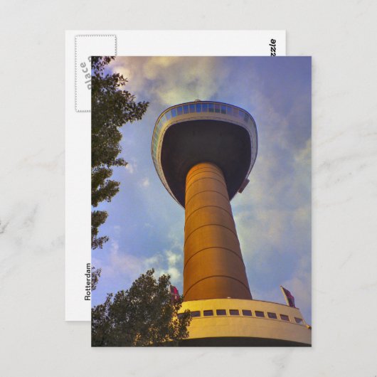 Rotterdam, Euromast Postkarte (Vorne/Hinten)