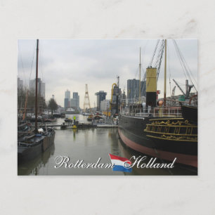 Rotterdam Holland Postcard Postkarte