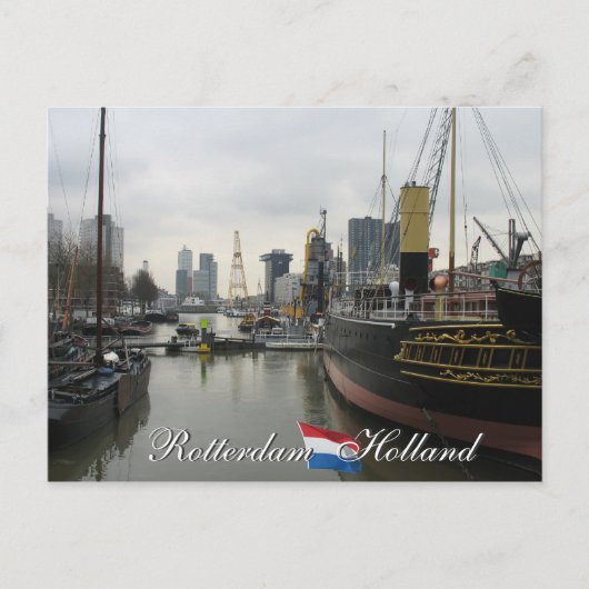 Rotterdam Holland Postcard Postkarte (Vorderseite)