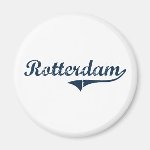 Rotterdam New York Classic Design Magnet