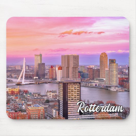 Rotterdam, Niederlande Mousepad (Vorne)