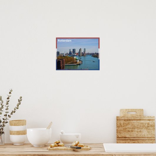 Rotterdam - Niederlande Poster (Küche)