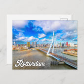 Rotterdam, Niederlande Postkarte (Vorne/Hinten)
