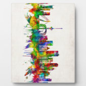 Rotterdam Niederlande Skyline Fotoplatte (Vorderseite)