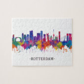 Rotterdam Niederlande Skyline Puzzle (Horizontal)