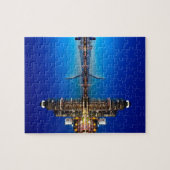 Rotterdam Night Skyline Puzzle (Horizontal)