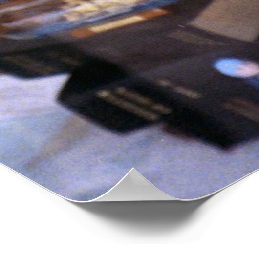 Rotterdam, Schiffsfigur des 19. Jahrhunderts Poster (Ecke)