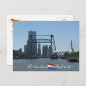 Rotterdam Skyline Holland Postcard Postkarte (Vorne/Hinten)