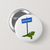 Rotterdam verkeersbord button (Vorne & Hinten)