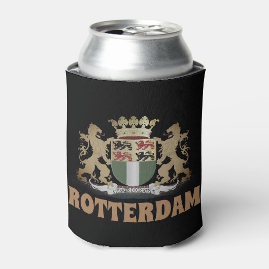 Rotterdam Wappen, Niederlande Dosenkühler (Kanne Vorderseite)