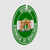 Rotterdamer RundEmblem Ornament (Vorderseite)