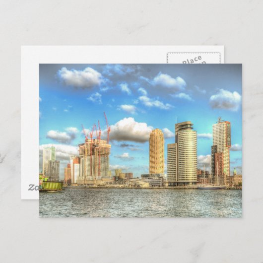 Rotterverdampfung Postkarte (Vorne/Hinten)