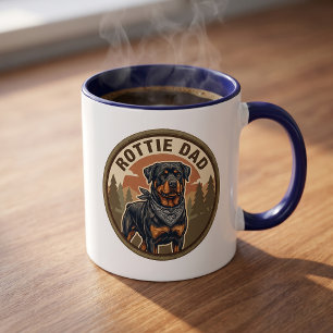 Rottie Dad Kaffeetasse Rottweiler Dad Geschenk