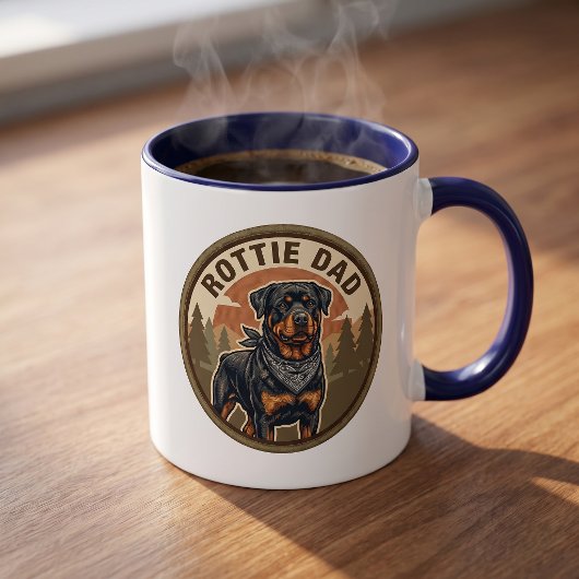 Rottie Dad Kaffeetasse | Rottweiler Dad Geschenk