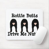 Rottie Hintern Mousepad (Mit Mouse)