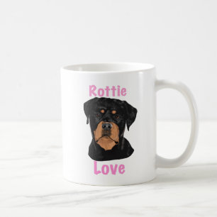 Rottie-Liebe Kaffeetasse