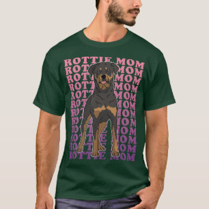 Rottie Mama Dog Owner Rottweiler Premium T - Shirt