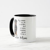 Rottie-Mama-Tasse Tasse (Vorderseite Links)