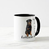 Rottie-Mama-Tasse Tasse (VorderseiteRechts)