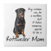 Rottie Mama Tile Fliese (Vorderseite)