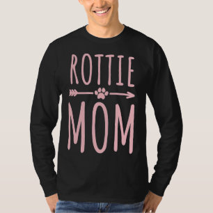 Rottie Mama Women Girls Rottweiler Eigentümer T-Shirt