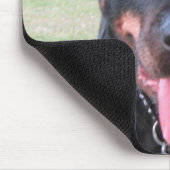 Rottie Mausunterlage Mousepad (Ecke)