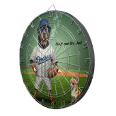 Rottie Maximus Baseball Player mit Fan Dartscheibe (Vorderseite rechts)