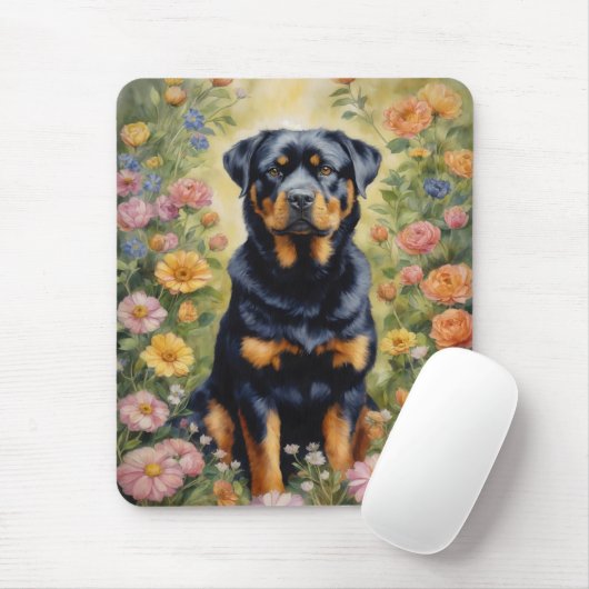 Rottie Mousepad (Mit Mouse)