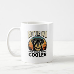 Rottie Papa wie ein normaler Papa, aber cooler Des Kaffeetasse